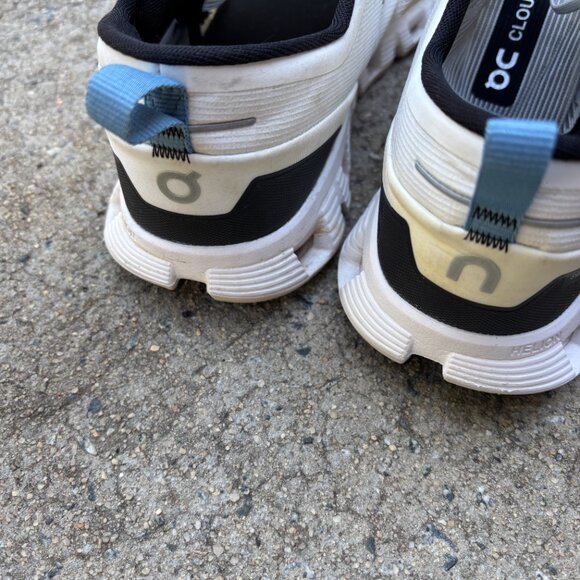 On Cloud Shoe Mens 11.5 White Cloud Walking Running Casual Sneaker - Picture 5 of 7